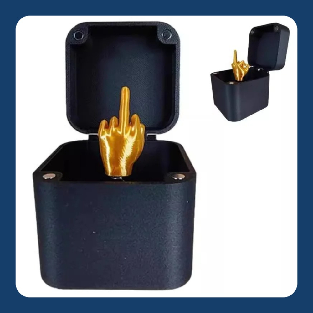 Prank Toys - .Christmas Interesting Prank Gift Middle Finger