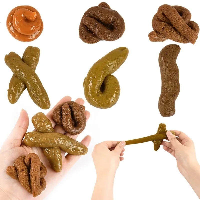 Fake Poop Gag Gift - Realistic Shit Safe and Soft Plastic