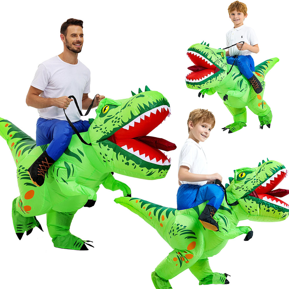 Children/Adults Dinosaur Infla - Inflatable Dinosaur Costume Adult review and price