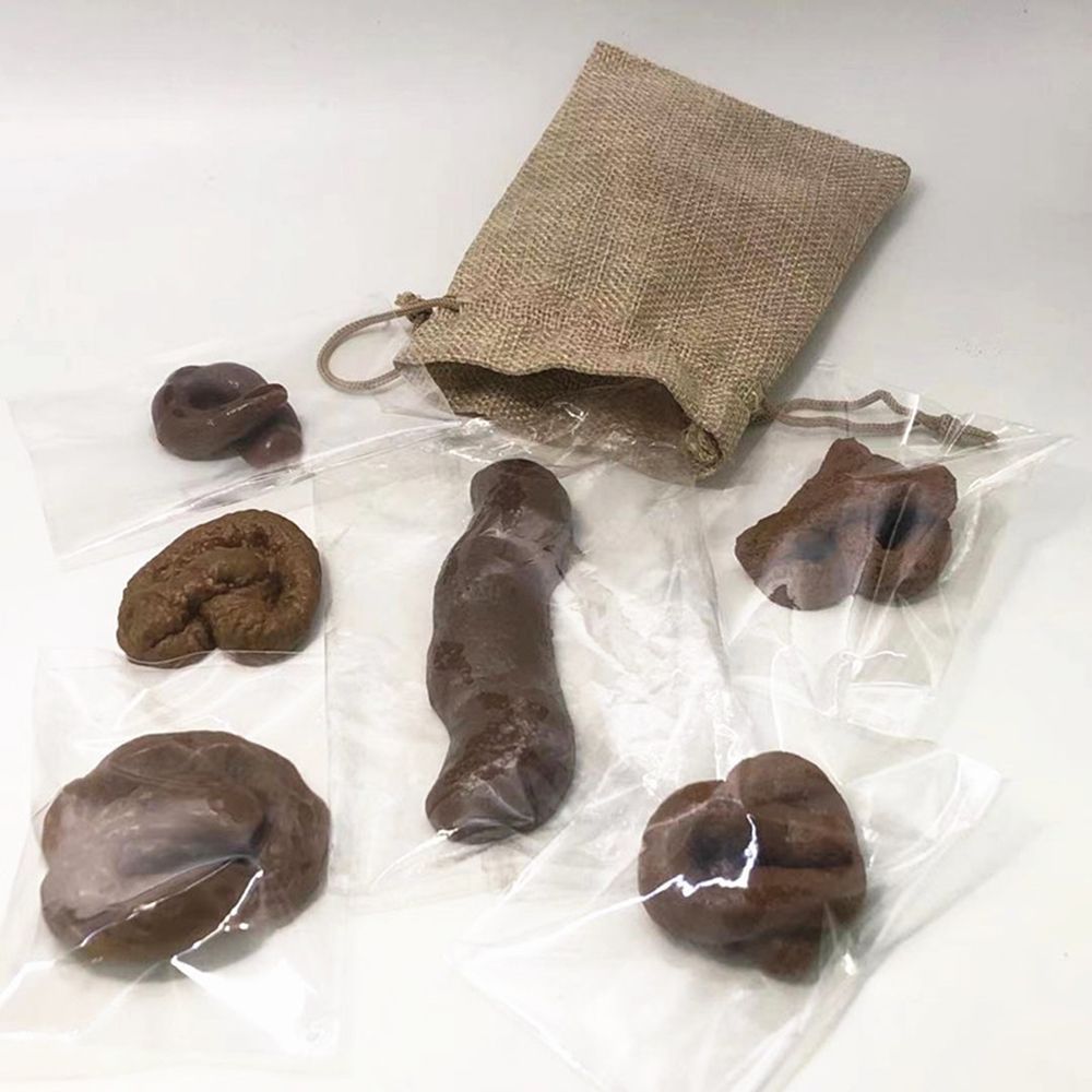 6Pcs Turd Mischief Tricky  Gad - Fake Poop Gag Gift review and price