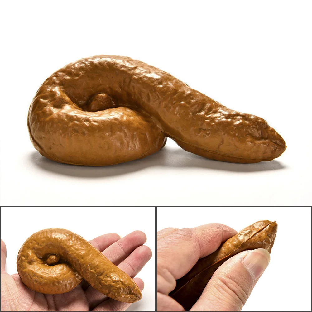 3pcs Realistic Soft Fake Dog P - Fake Poop Gag Gift review and price