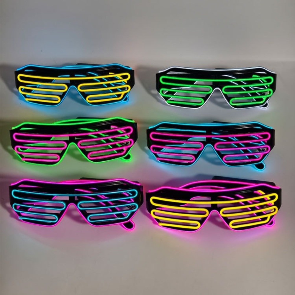 Wireless LED Glowing Glasses C - Glow In The Dark Party Glasses review and price