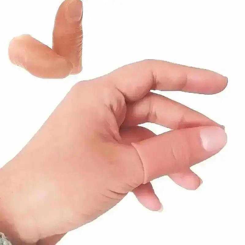 5Pcs/Set Hot Fakes Soft Thumb  - Thumb Tip Magic Trick Set review and price
