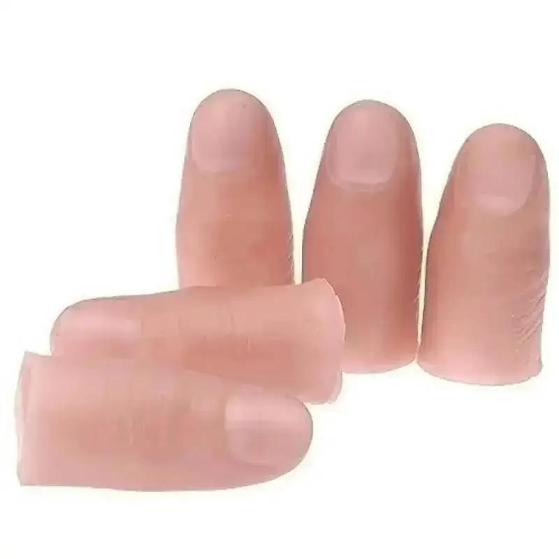 5Pcs/Set Hot Fakes Soft Thumb  - Thumb Tip Magic Trick Set review and price