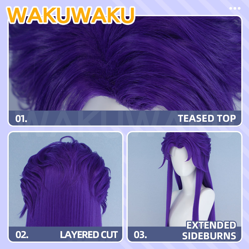 IN STOCK Jester Cosplay Wig Ga - Anime Cosplay Wig Heat Resistant review and price