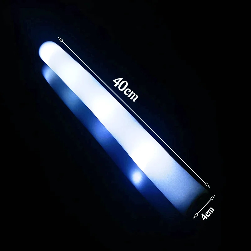 30Pcs LED Foam Sticks White Li - Flashing Led Foam Sticks Party review and price