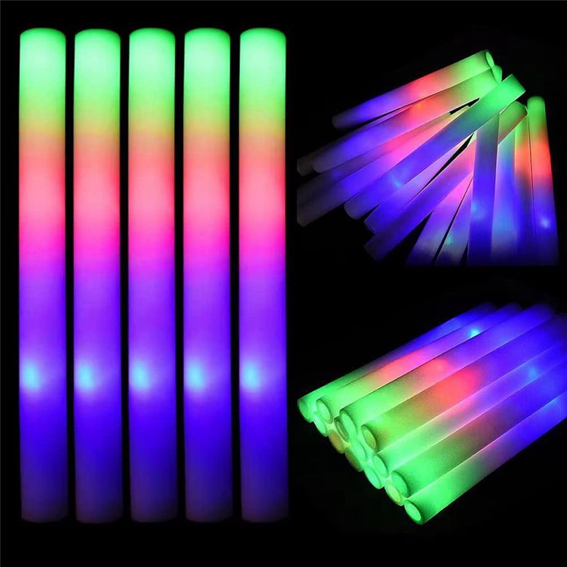 A75K Glow Sticks Bulk, LED Foa - Flashing Led Foam Sticks Party review and price