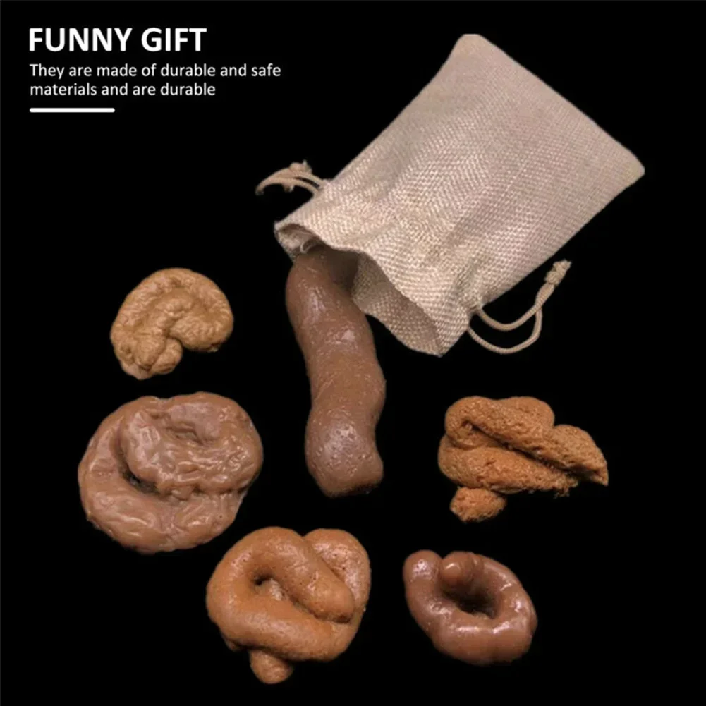6pcs Realistic Fake Dog Poop P - Fake Poop Gag Gift review and price