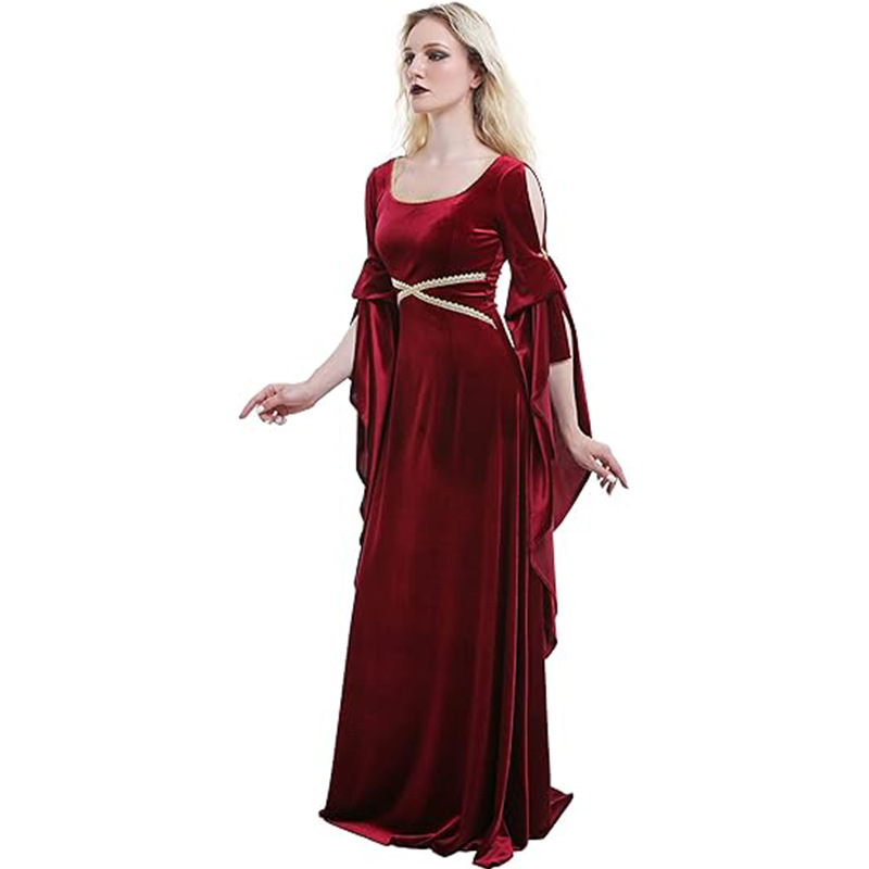 Women Medieval Dress Red Queen - Medieval Renaissance Dress Women review and price