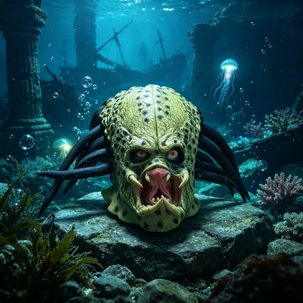 Realistic Predator Full Head M - Latex Alien Mask Realistic review and price