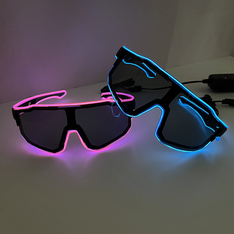 Cool Windproof LED Flashing Gl - Glow In The Dark Party Glasses review and price