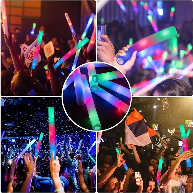 【Big Deal】Glow Sticks Bulk, LE - Flashing Led Foam Sticks Party review and price