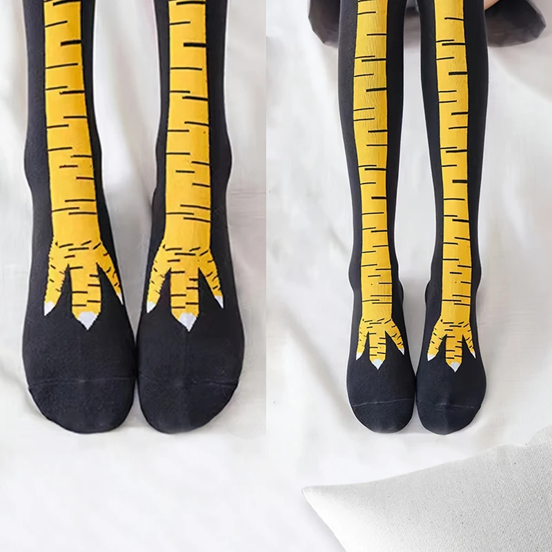 1/5/15 Pairs Women Knee High S - Funny Chicken Leg Socks review and price