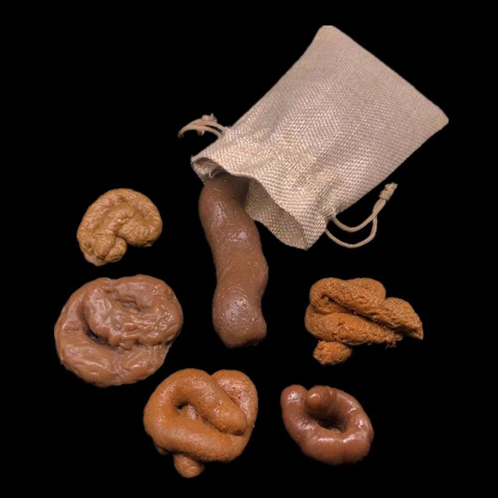 6Pcs Joke Gadget Squish Fool's - Fake Poop Gag Gift review and price