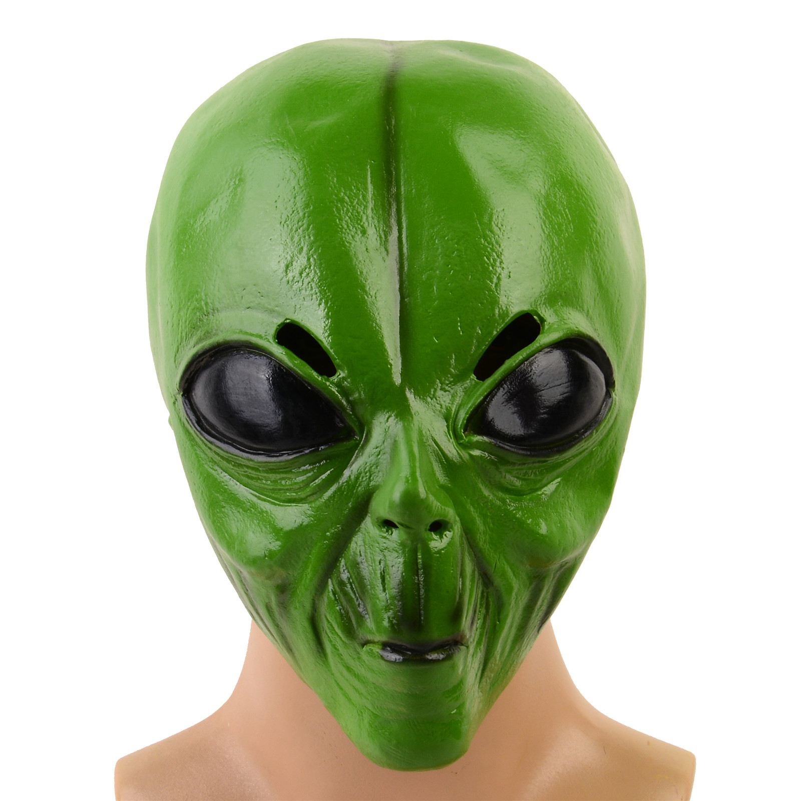 1pc Realistic Latex Green Alie - Latex Alien Mask Realistic review and price