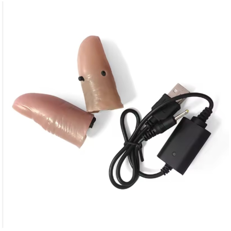 7 Color Light-Pair Set Chargin - Thumb Tip Magic Trick Set review and price