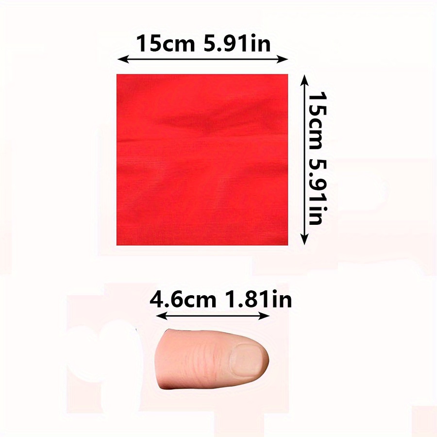 1set Scarf-Vanish Magic Thumb  - Thumb Tip Magic Trick Set review and price