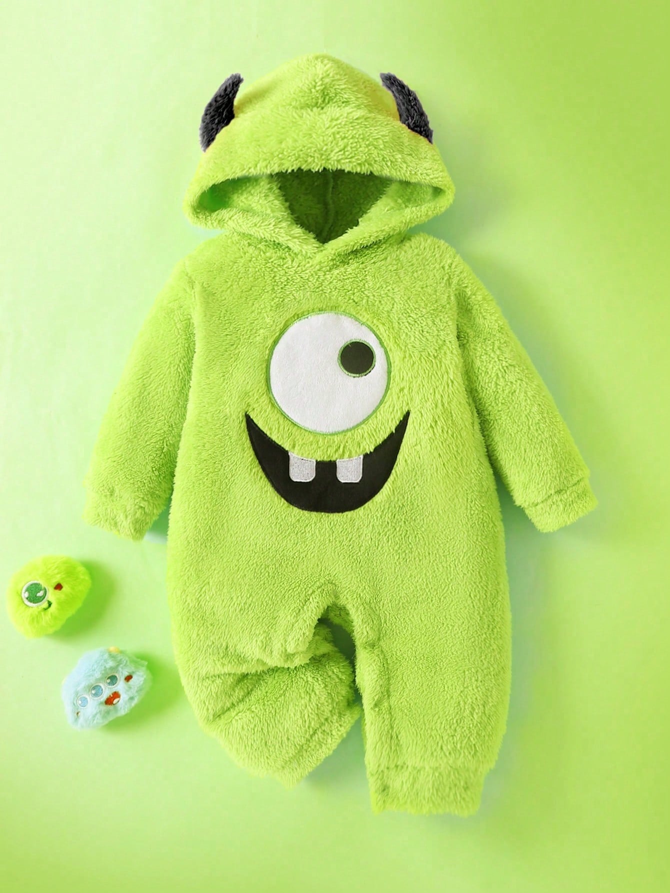 Baby boy monster embroidered d - Spiderman Jumpsuit Kids review and price