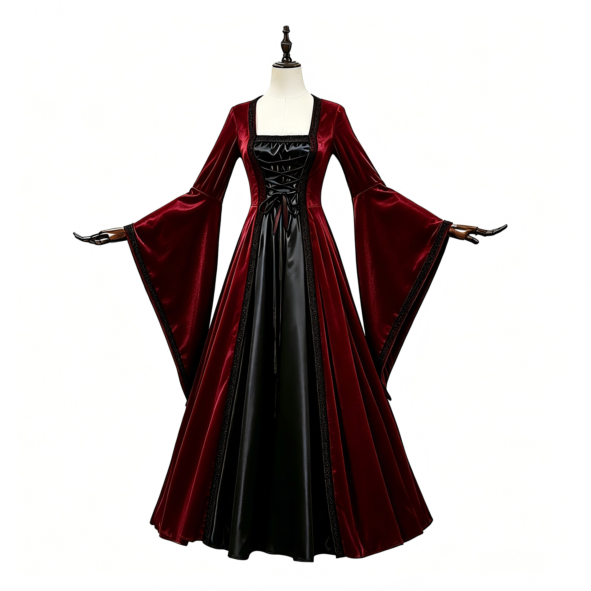 Halloween vintage corset dress - Medieval Renaissance Dress Women review and price