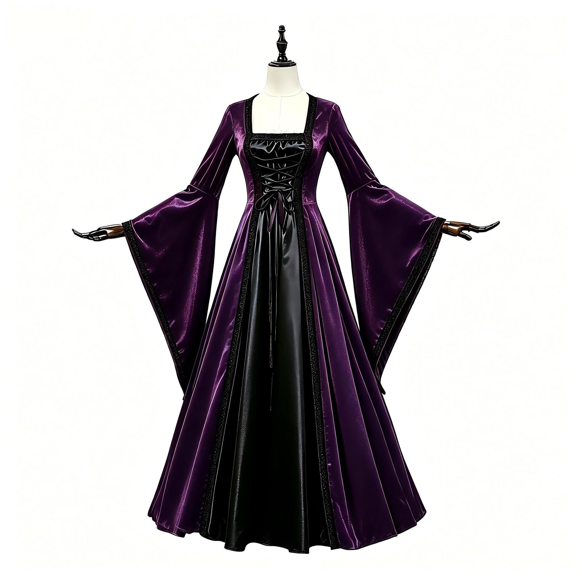 Halloween vintage corset dress - Medieval Renaissance Dress Women review and price