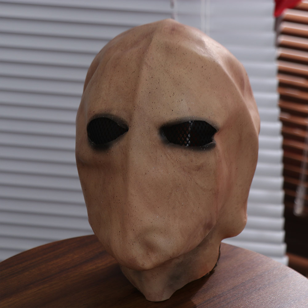 Faceless Man Halloween Slender - Latex Alien Mask Realistic review and price