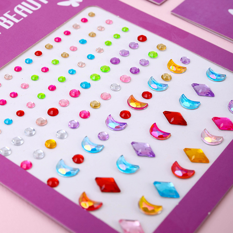 Hot Selling Face Gems Stickers - Party Supplies review and price