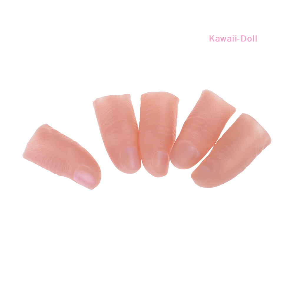 [DO]5Pcs/Set Fake Soft Thumb T - Thumb Tip Magic Trick Set review and price