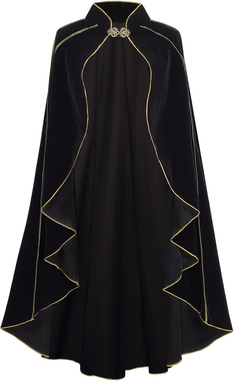 Gold Trimmed Medieval Plush Cl - Medieval Renaissance Dress Women review and price