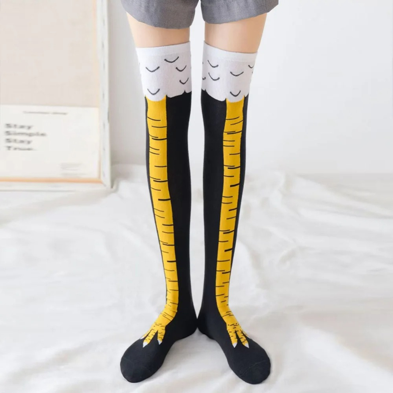 Chicken Paws Feet Long Socks W - Funny Chicken Leg Socks review and price