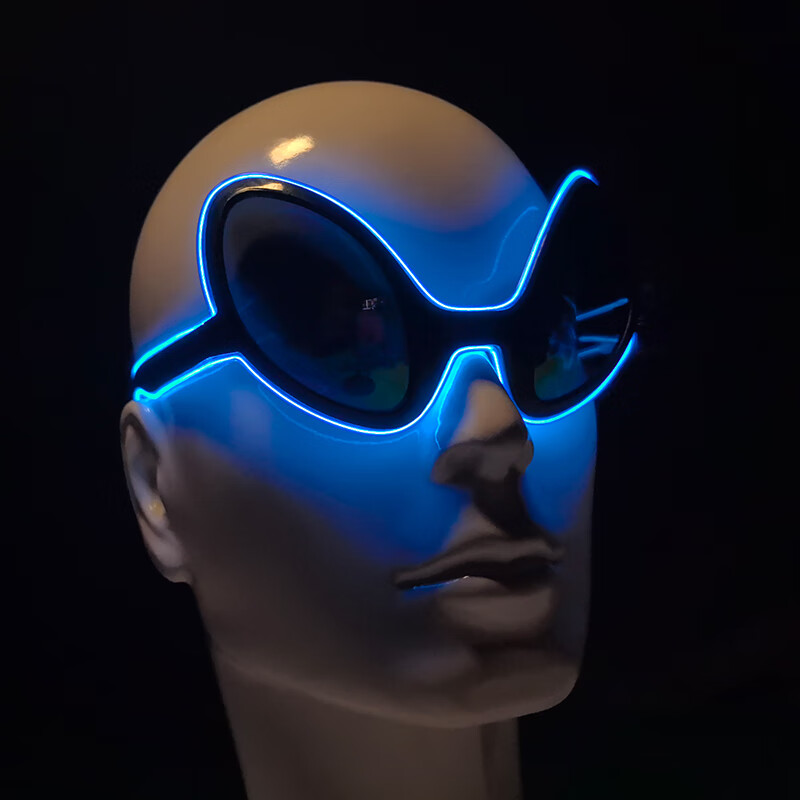 Cool Light Up LED Alien Glasse - Glow In The Dark Party Glasses review and price