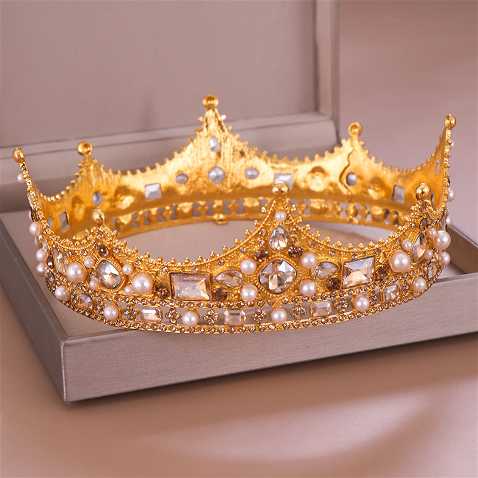 Bridal Crown Rhinestone Tiara  - Party Supplies review and price
