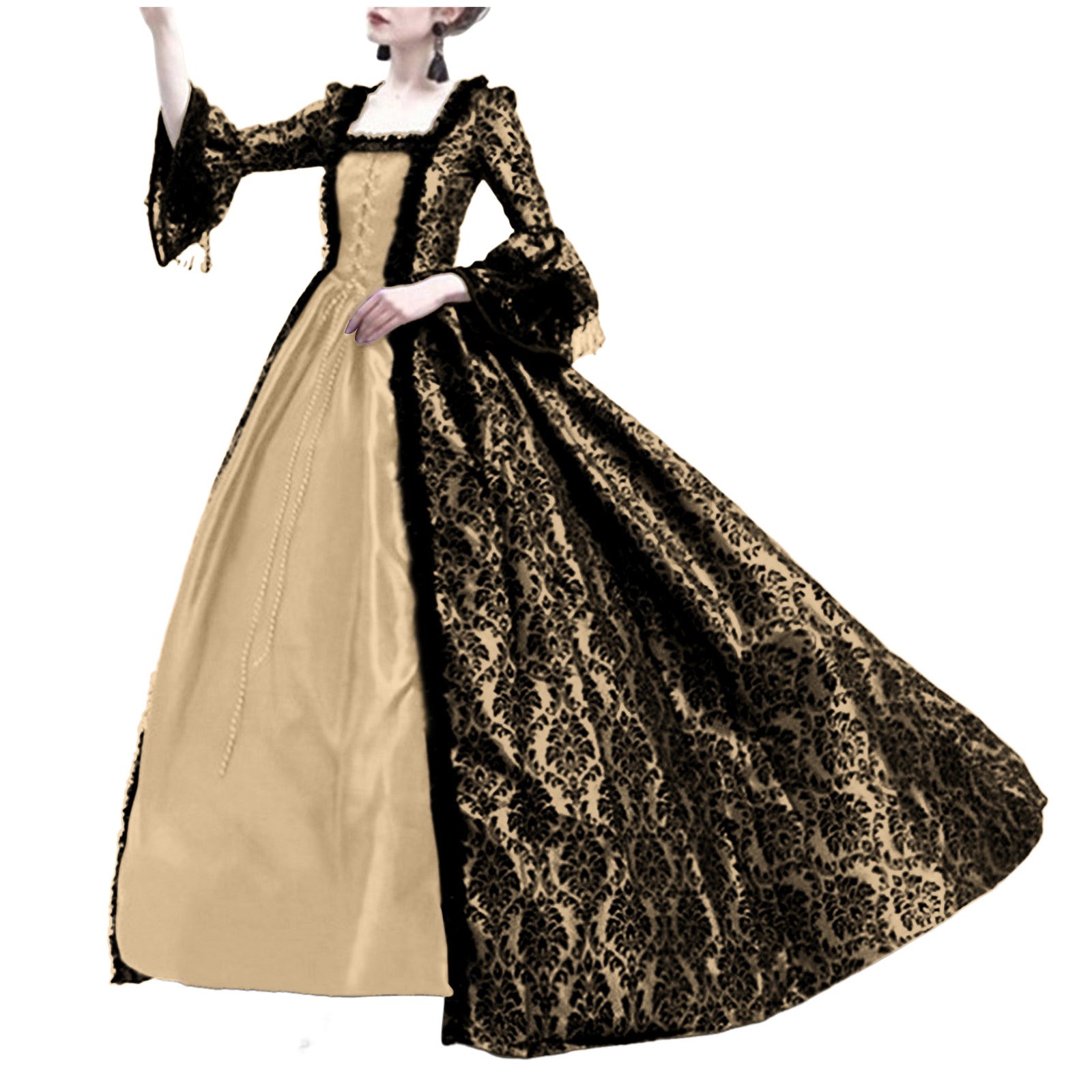 Halloween Cosplay Palace Women - Medieval Renaissance Dress Women review and price
